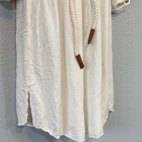 Zara Off-White Textured Top - Picture 6 of 10